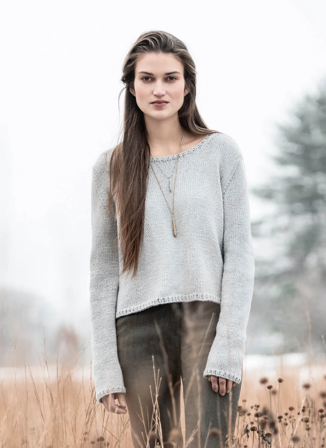 Blue Sky Fibers Classic Series Spring Hill Sweater Strickanleitung