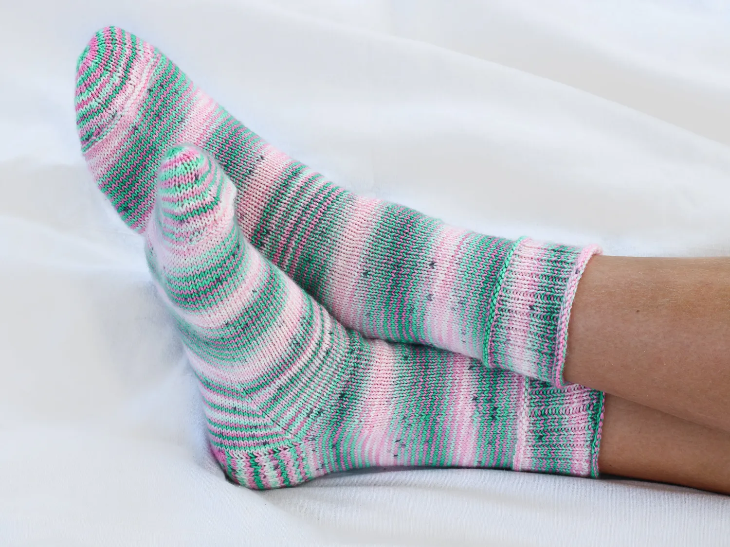 Madelinetosh Melondrama Socks Strickanleitung PDF Fingering