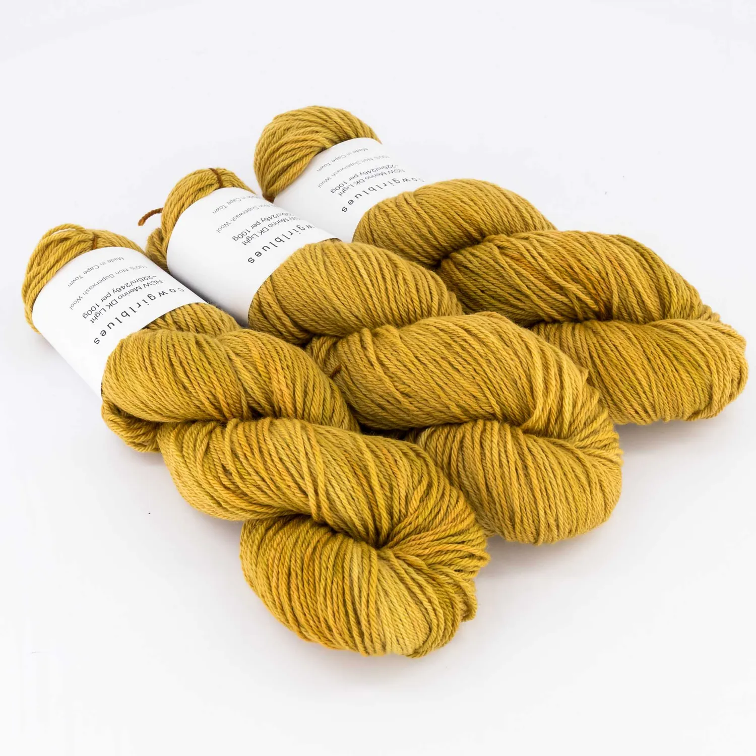 Cowgirlblues NSW Merino DK Mustard Filzwolle 100g