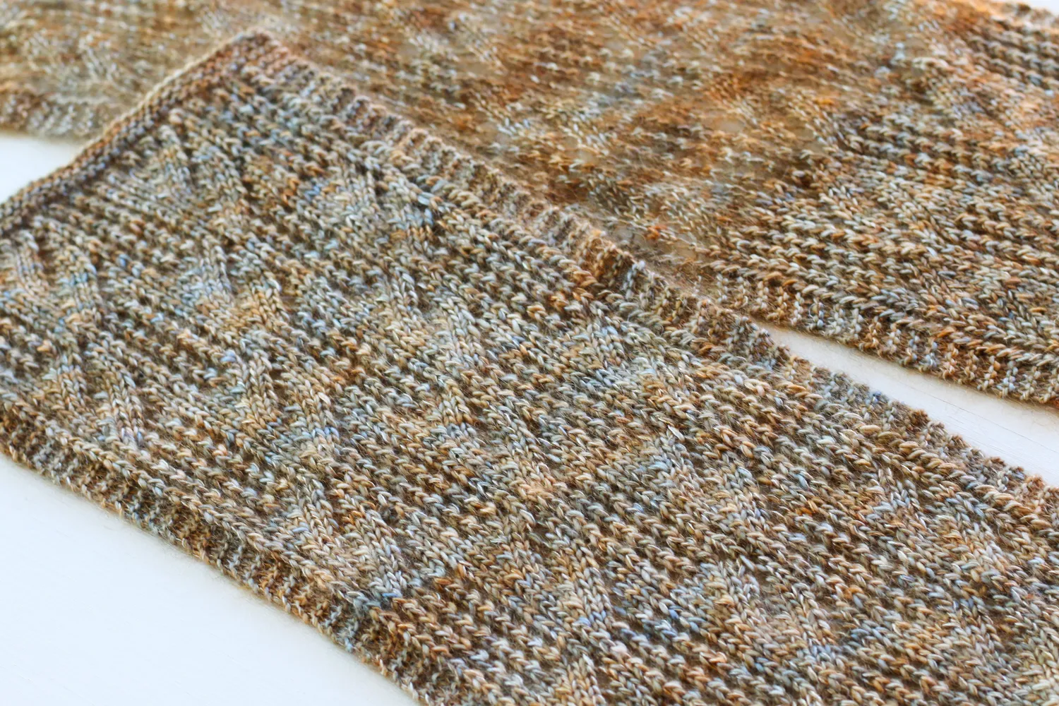 Madelinetosh Fireside Scarf PDF Strickanleitung Lace