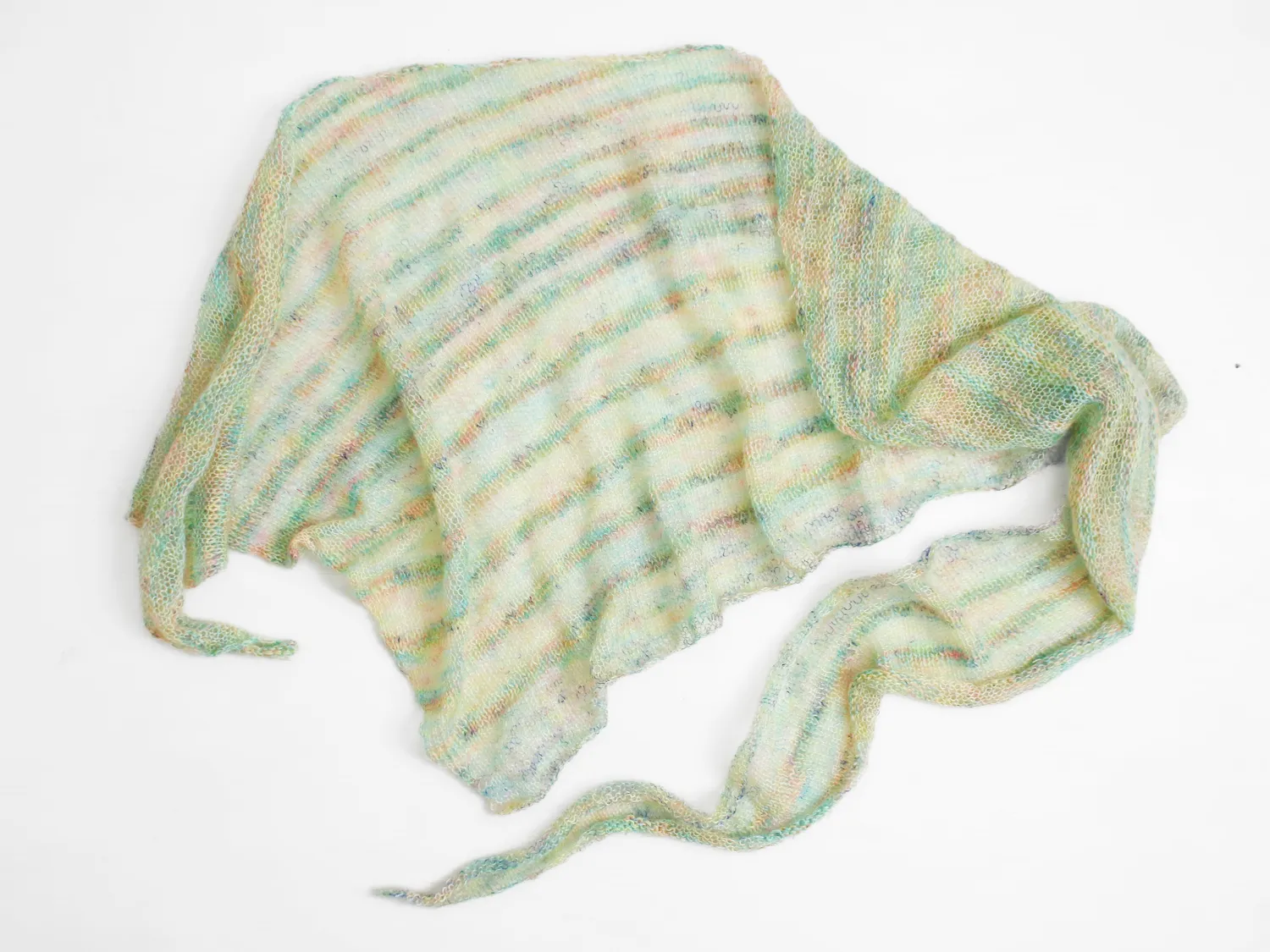 Madelinetosh Ossa Dreieckstuch Strickanleitung PDF