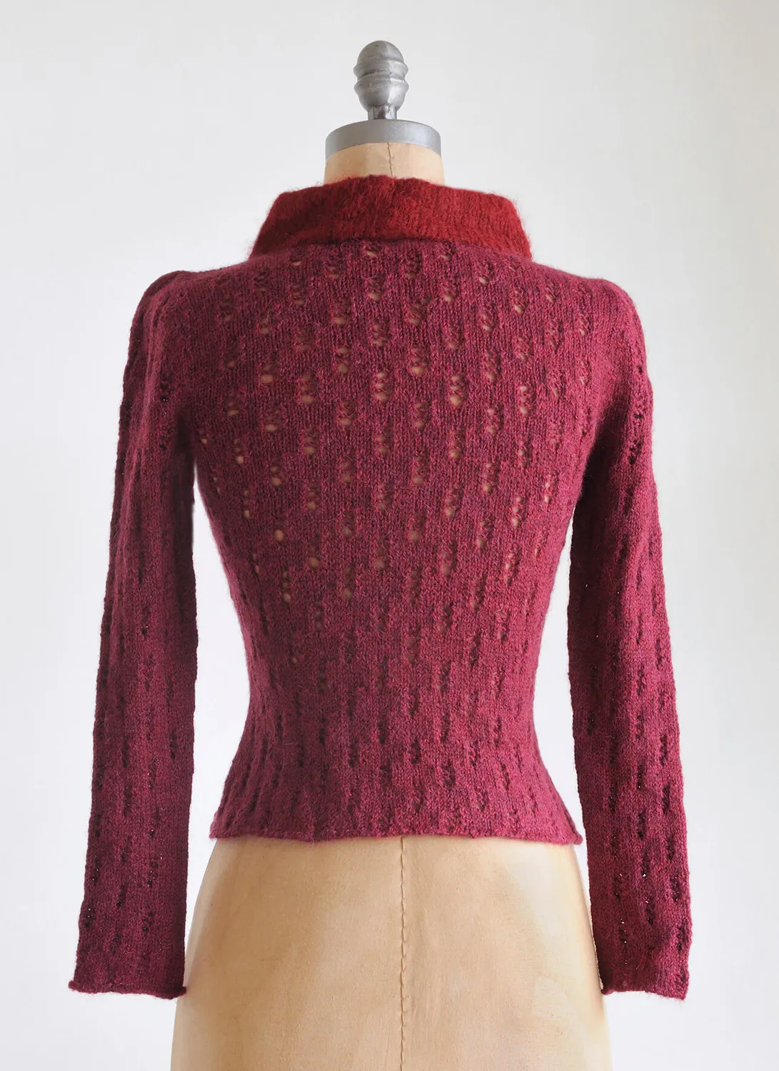 Blue Sky Fibers Fitted Lace FLP Strickanleitung Pullover tailliert