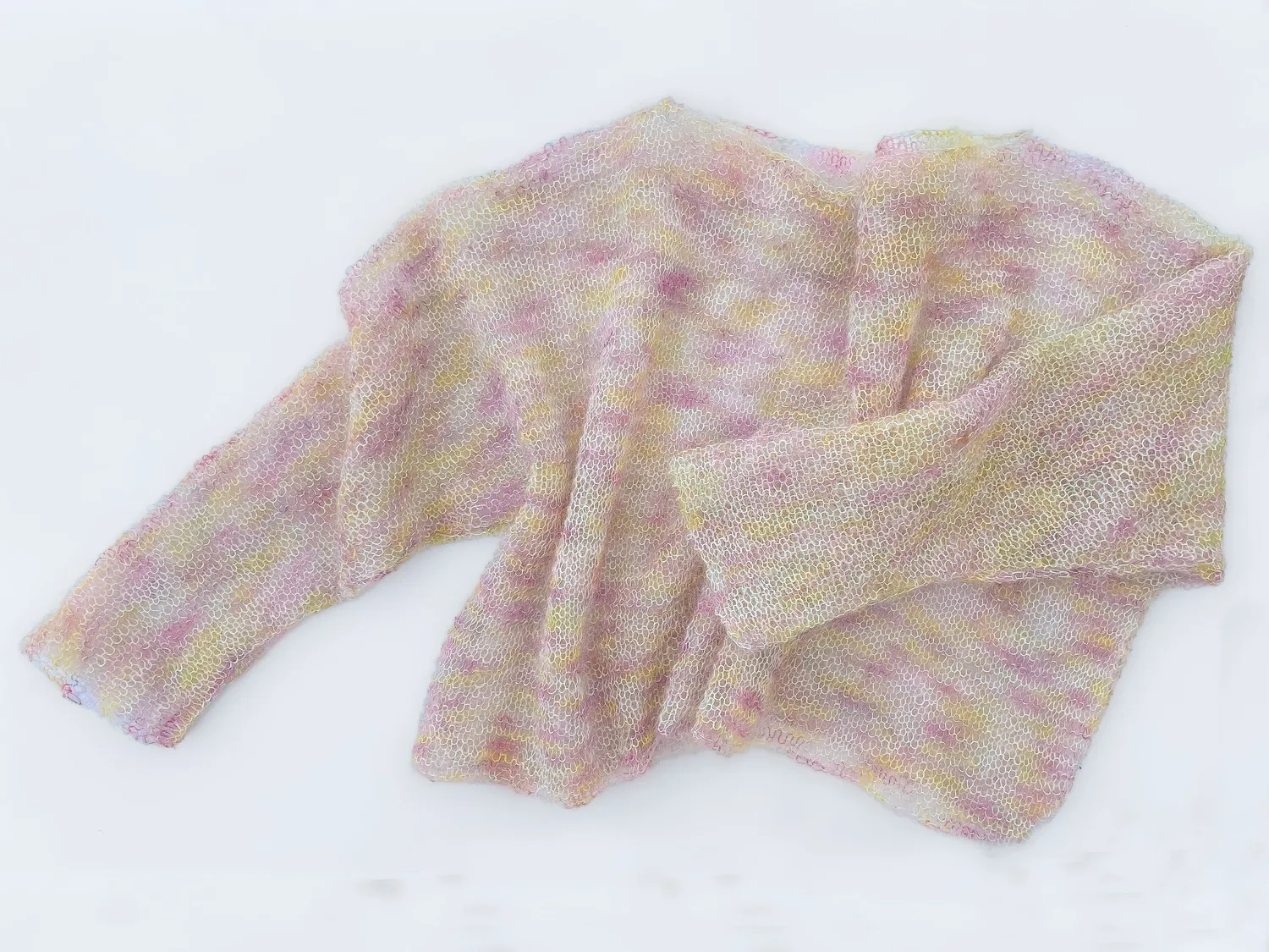 Madelinetosh Allegro Sweater Kit Strickset Texas Tulips S-L
