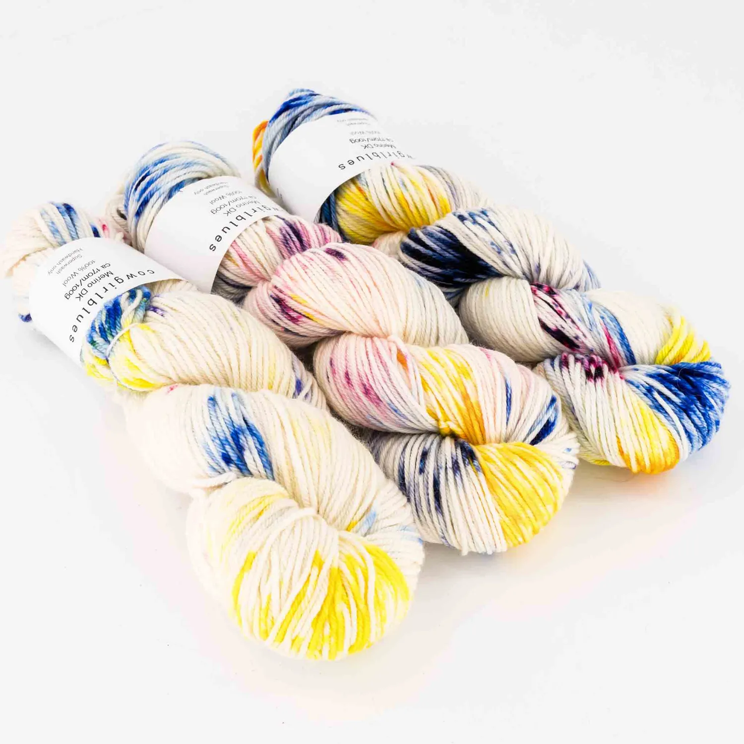 Cowgirlblues Merino Carly Simon DK Wolle Blautöne