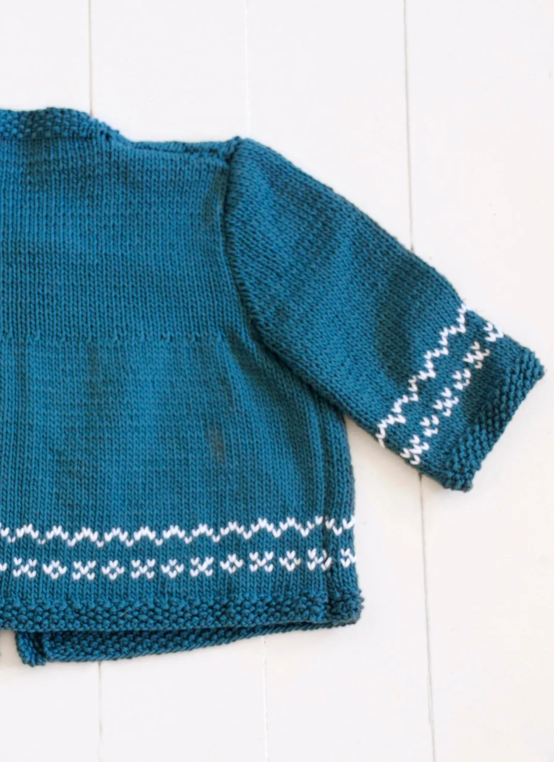 Blue Sky Fibers Classic Cotton Sweet Cardi Strickanleitung Kinder