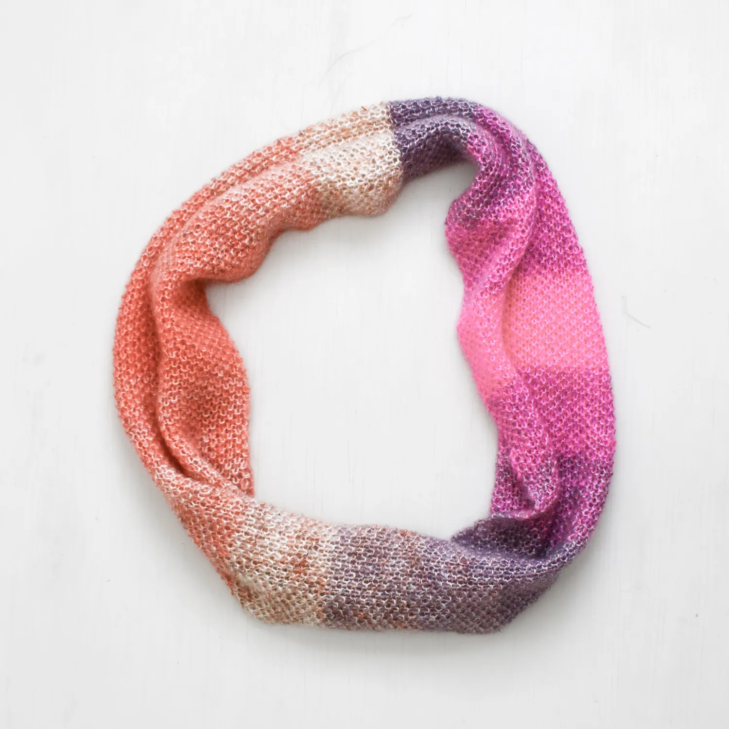Madelinetosh Gradient Cowl Strickanleitung PDF Mohair