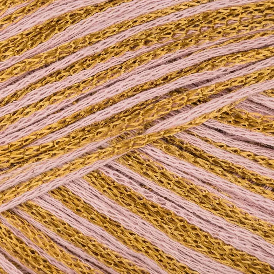 Paintbox Yarns Metallic DK Glitzergarn Sidecar Baumwolle