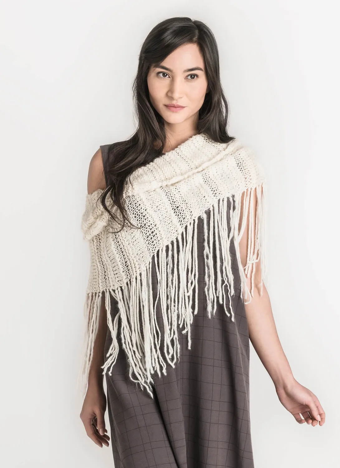 Blue Sky Fibers Classic Series Kingston Wrap Strickanleitung 6 Garne