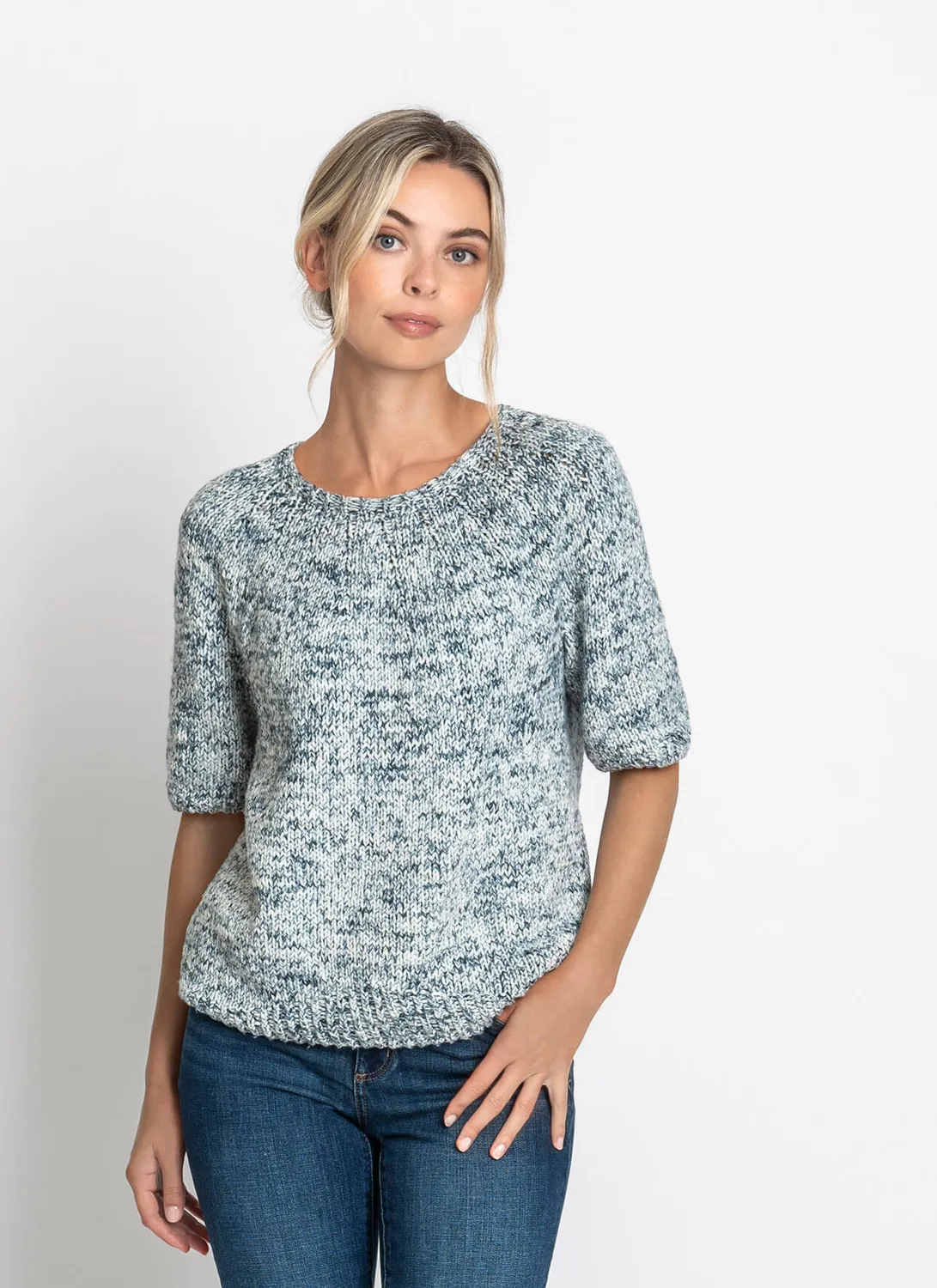 Blue Sky Fibers Lakewood Tee 202320 Strickanleitung Baumwolle
