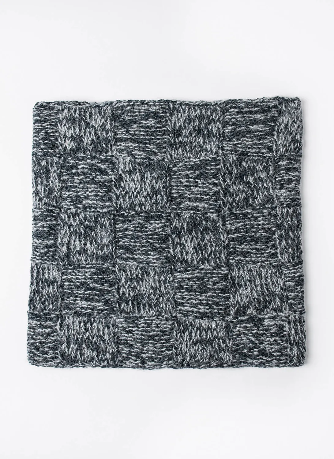 Blue Sky Fibers Classic Calypso Cowl Strickanleitung Karo