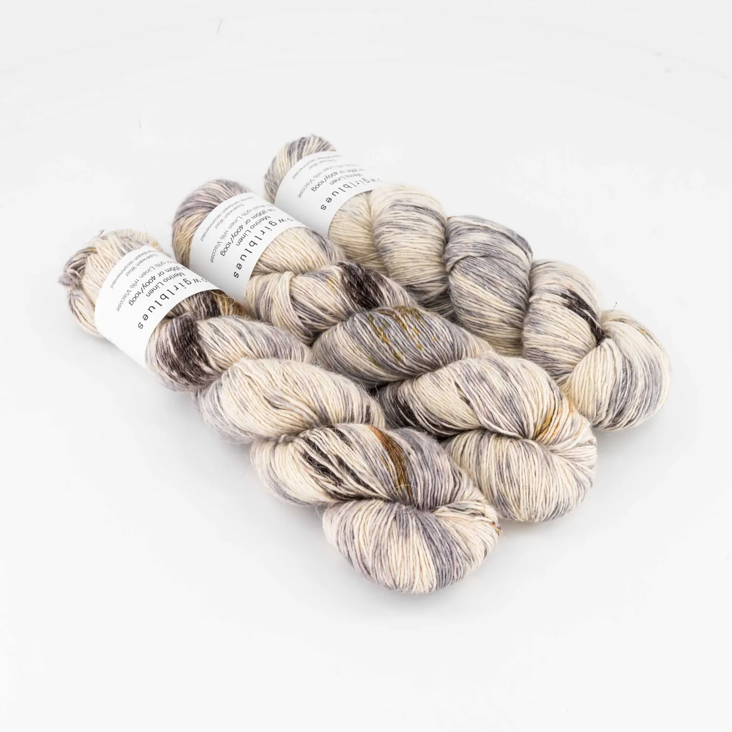 Cowgirlblues Merino Linen Writing in the Sand Wolle 50g
