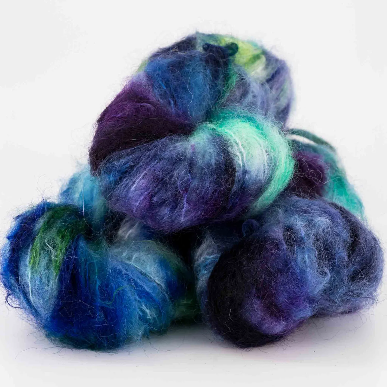 Cowgirlblues Fluffy Mohair Wolle Say a Little Prayer blau