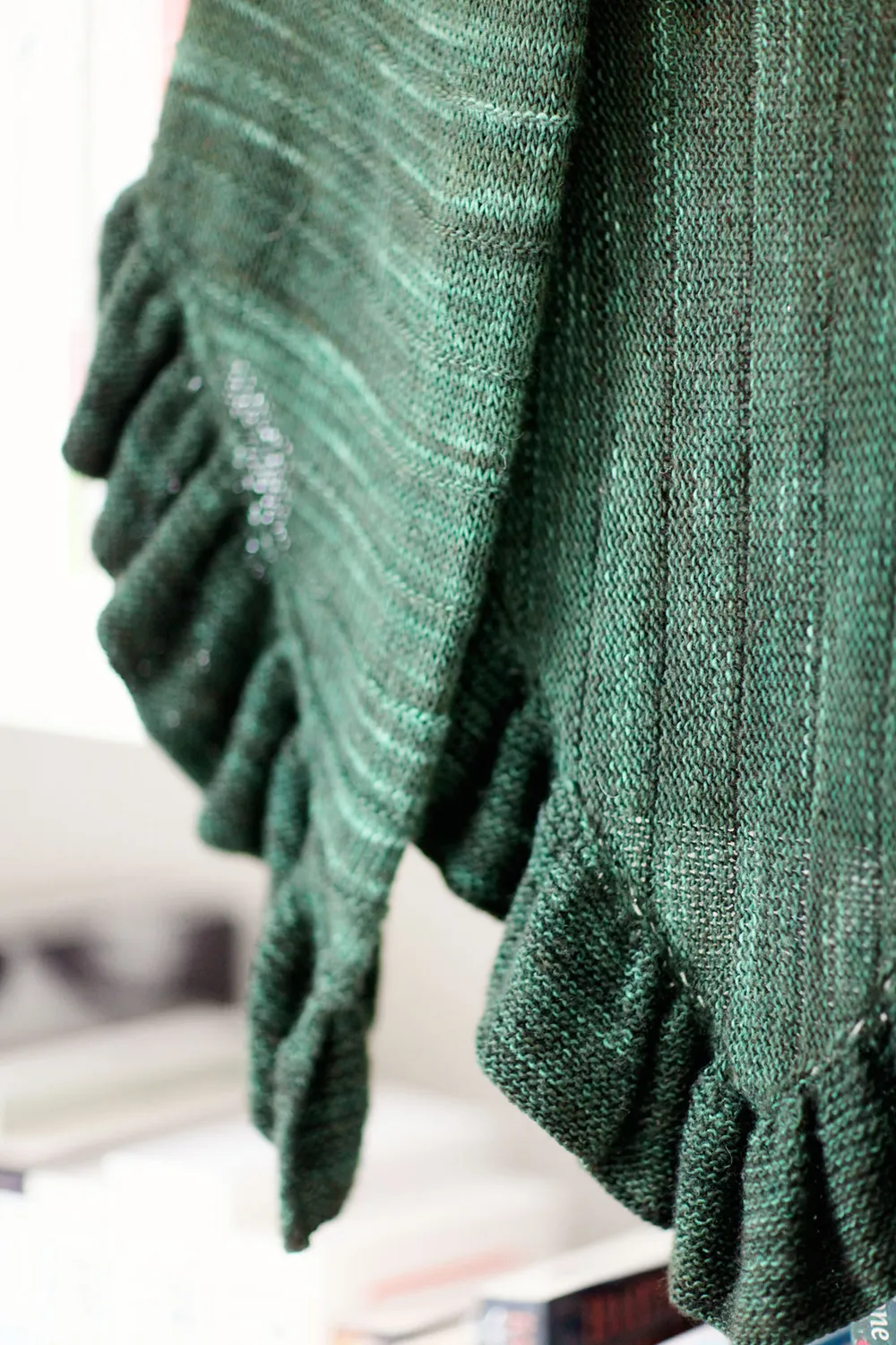 Madelinetosh Catherine's Shawl PDF Strickanleitung Dreieckstuch