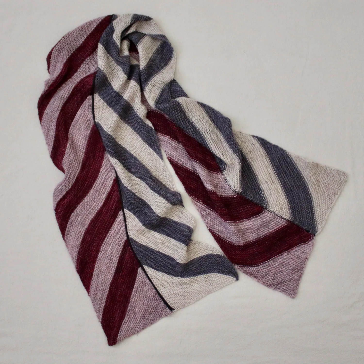 Madelinetosh Chevron Scarf Strickanleitung PDF Intarsia