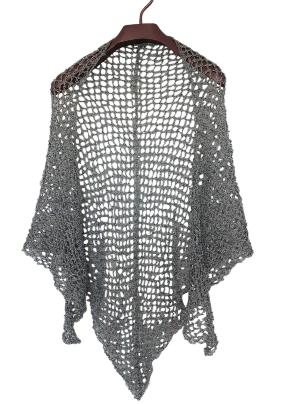 Go Handmade Party deluxe Häkelanleitung Sequins Shawl