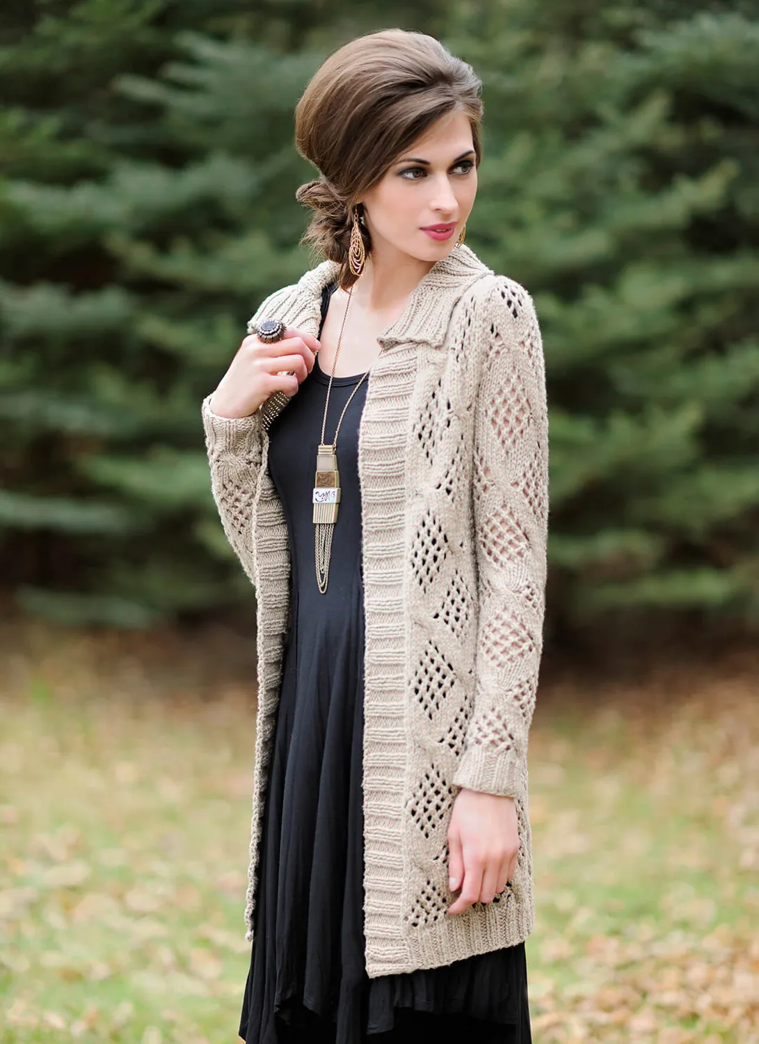 Blue Sky Fibers Classic Afternoon Cardi AC3 Strickanleitung Jacke