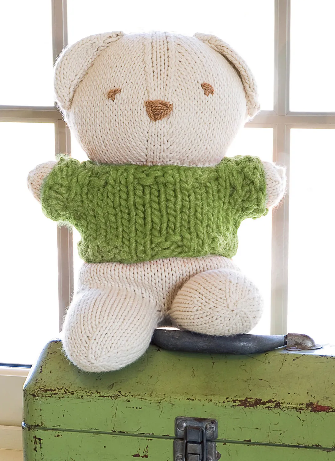Blue Sky Fibers Baby Bobbi Bear Strickanleitung Teddy