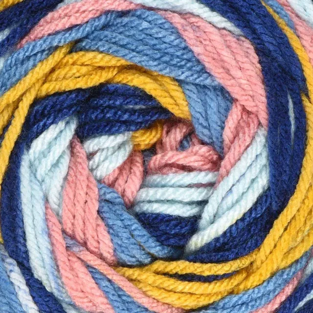 Paintbox Yarns Chunky Pots Chunkywolle 100g Cake gestreift
