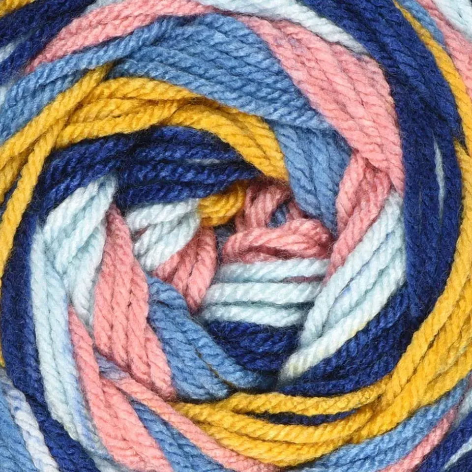 Paintbox Yarns Chunky Pots Chunkywolle 100g Cake gestreift