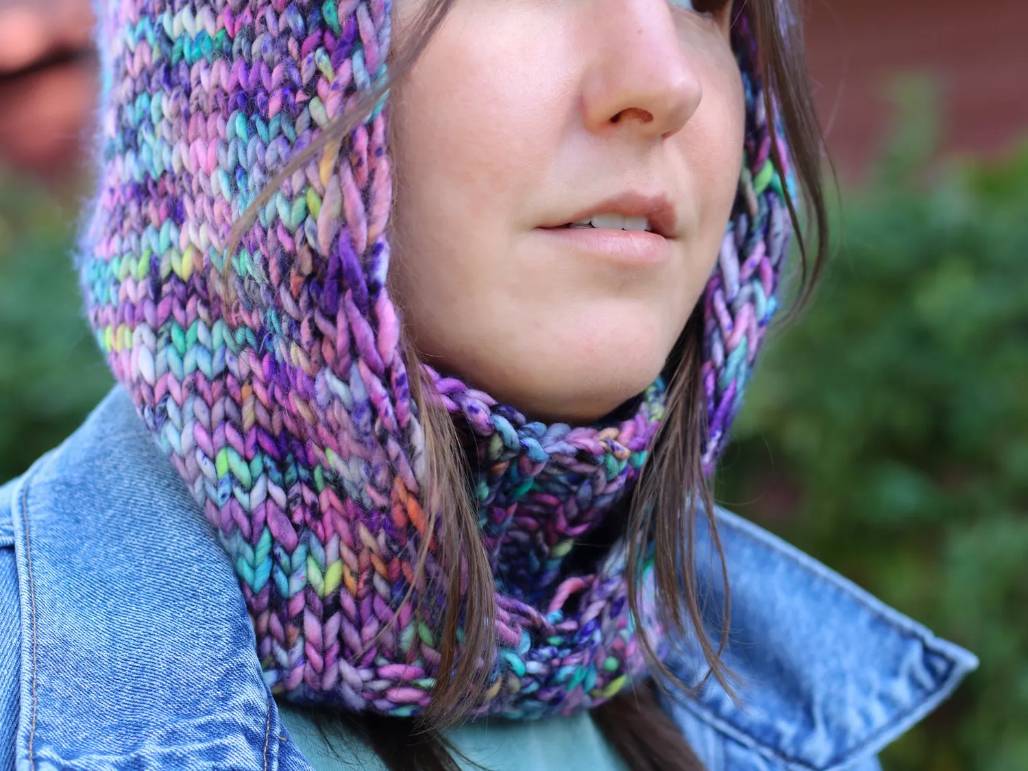 Madelinetosh No Chill Hood Anleitung PDF Super Bulky