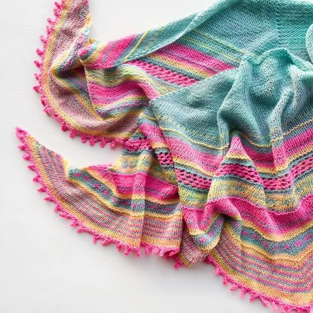Madelinetosh Pathways Shawl Strickanleitung PDF Lace