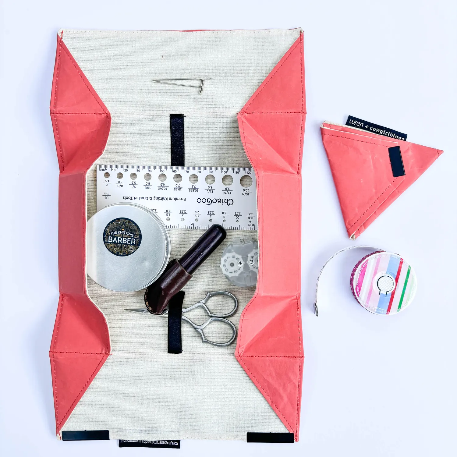 Cowgirlblues Tool Box Projekttasche recycelt creme