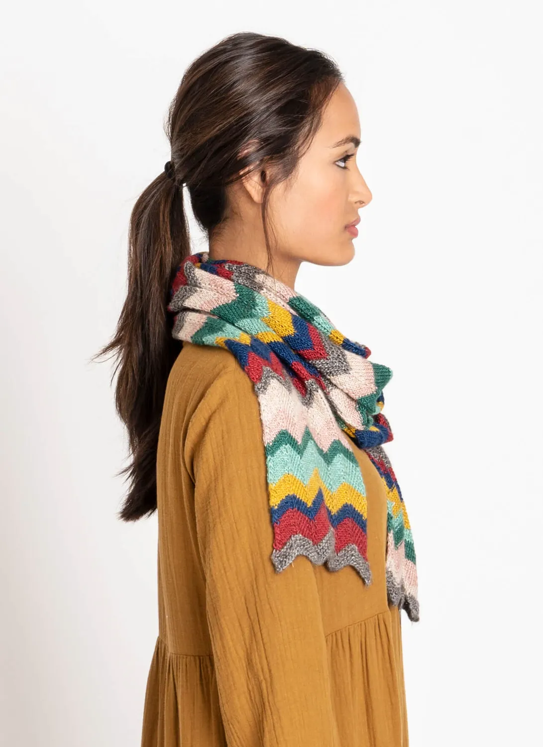 Blue Sky Fibers Classic Vinton Scarf 202115 Strickanleitung Schal