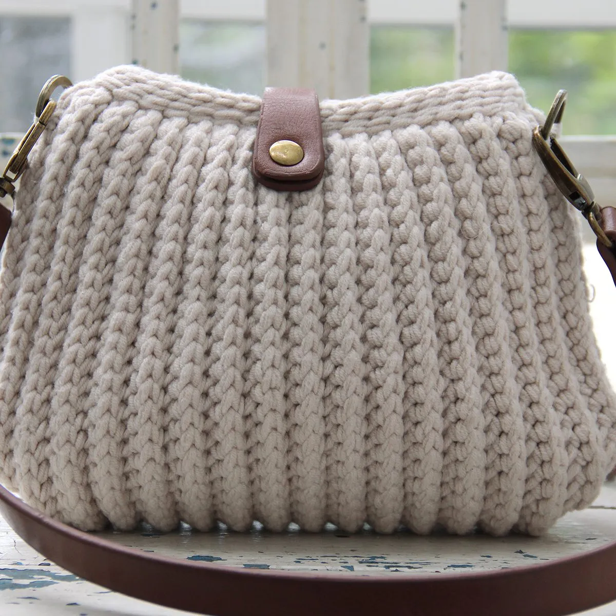 Go Handmade Taschenklappe Druckknopf 11x1,8 cm PU