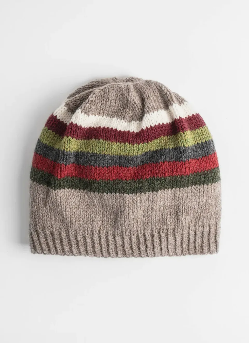 Blue Sky Fibers Alpine Hat 202025 Strickanleitung Streifenmütze