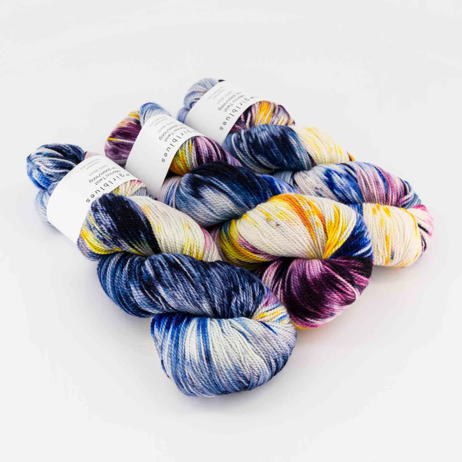 Cowgirlblues Merino Twist Wolle Tina Turner handgefärbt