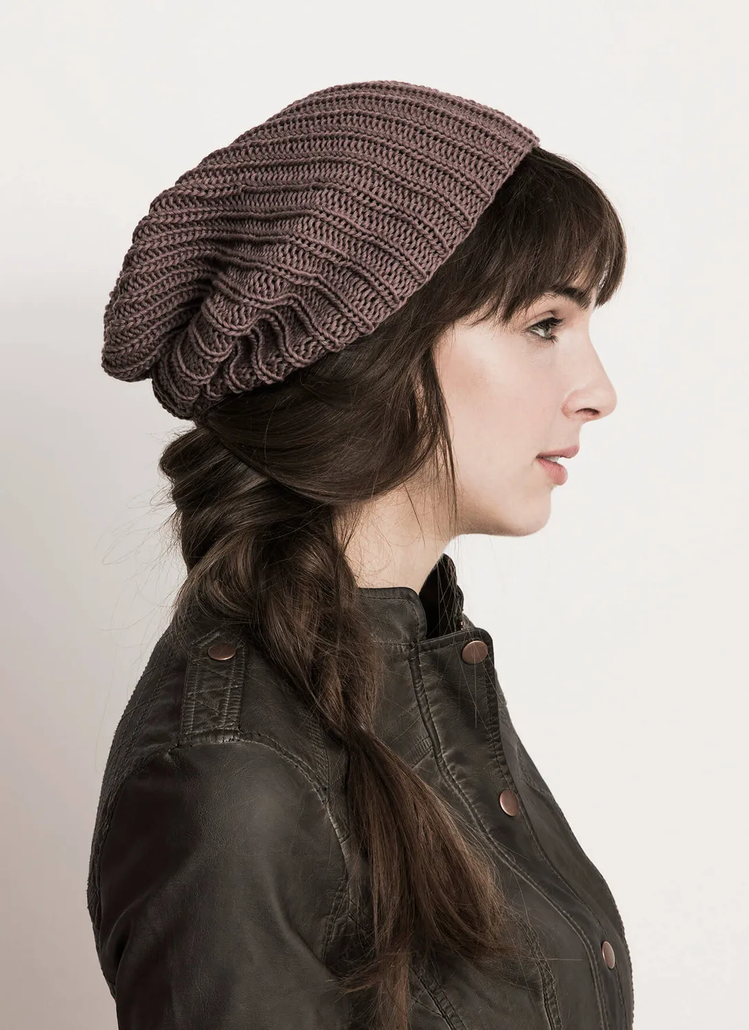 Blue Sky Fibers Classic Series Angelia Slouch Strickanleitung Bio-Baumwolle