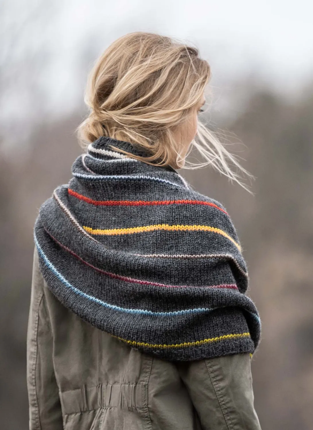 Blue Sky Fibers Classic Series 27 Color Snood Strickanleitung 202215