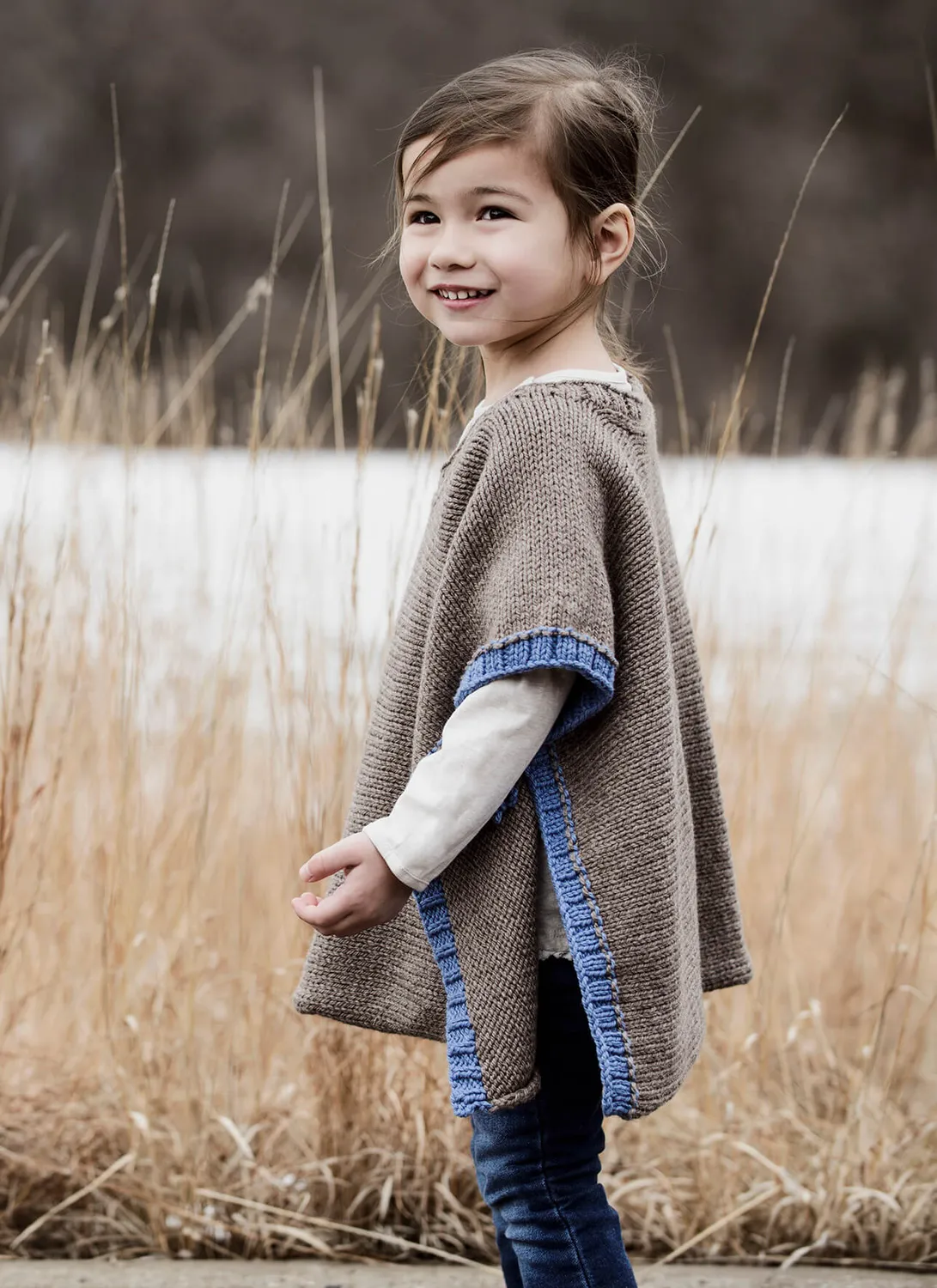 Blue Sky Fibers Classic Series 201623 Puddle Jumper Poncho Anleitung