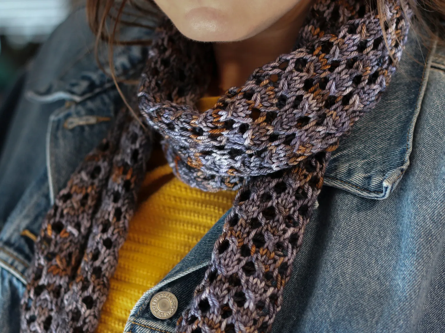 Madelinetosh Desert Dust Scarf Strickanleitung PDF Lace