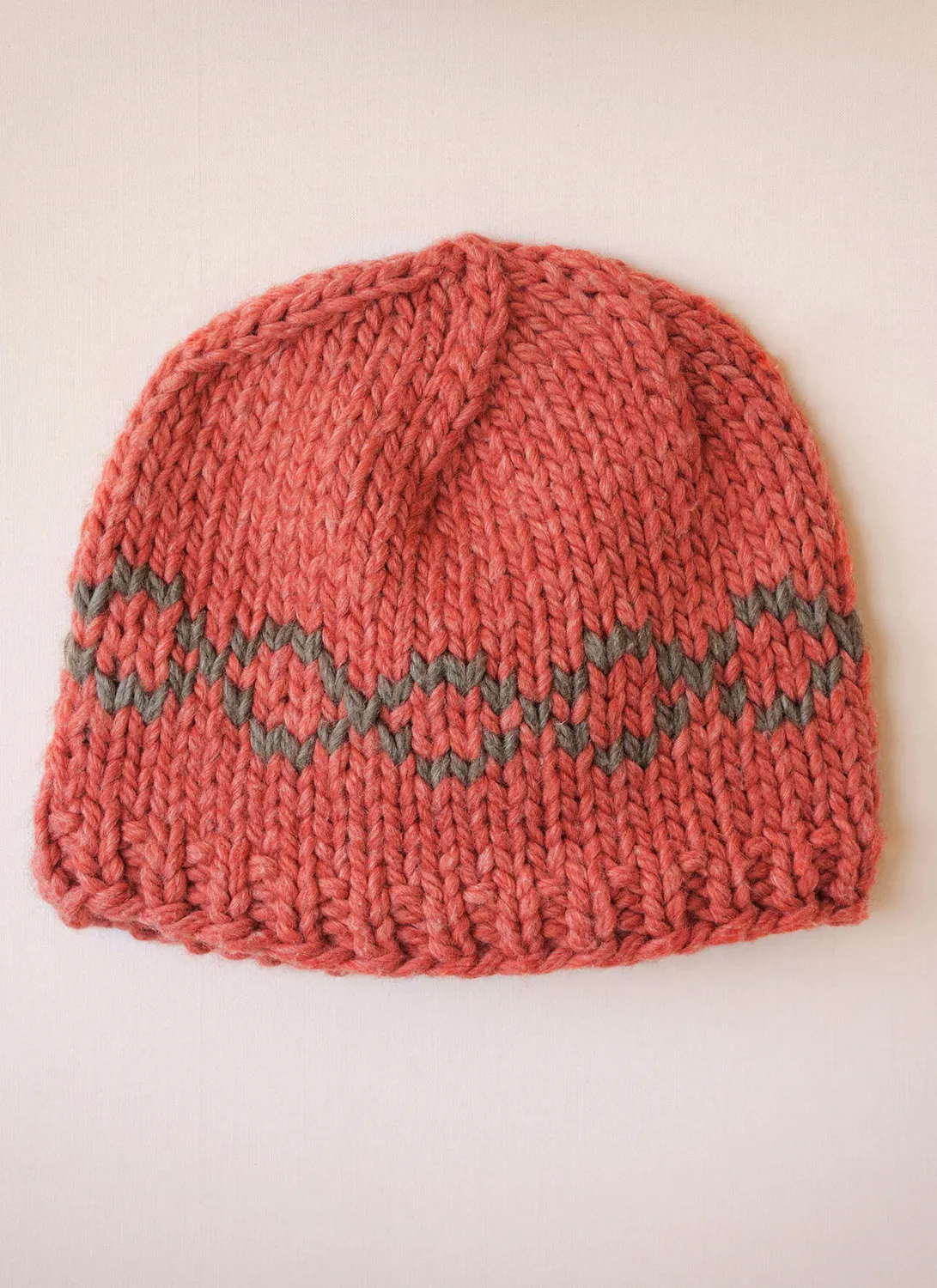 Blue Sky Fibers Classic Pom Pom Knot Hats Strickanleitung Fair Isle