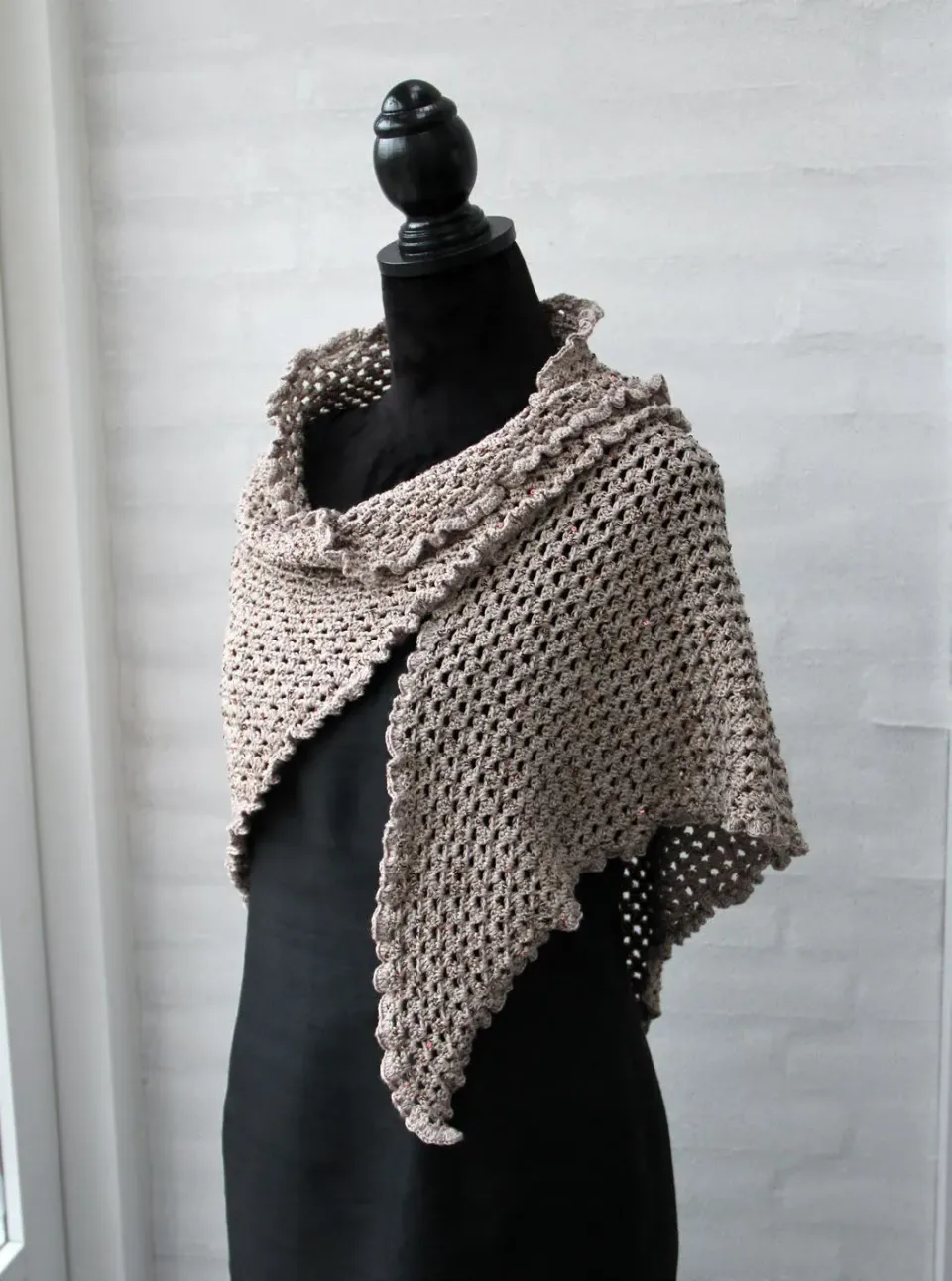 Go Handmade Granny Party Tuch Häkelanleitung 140x70cm