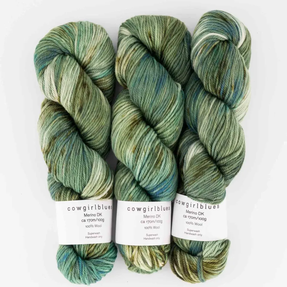 Cowgirlblues Merino DK Celine Dion Wolle hellblau