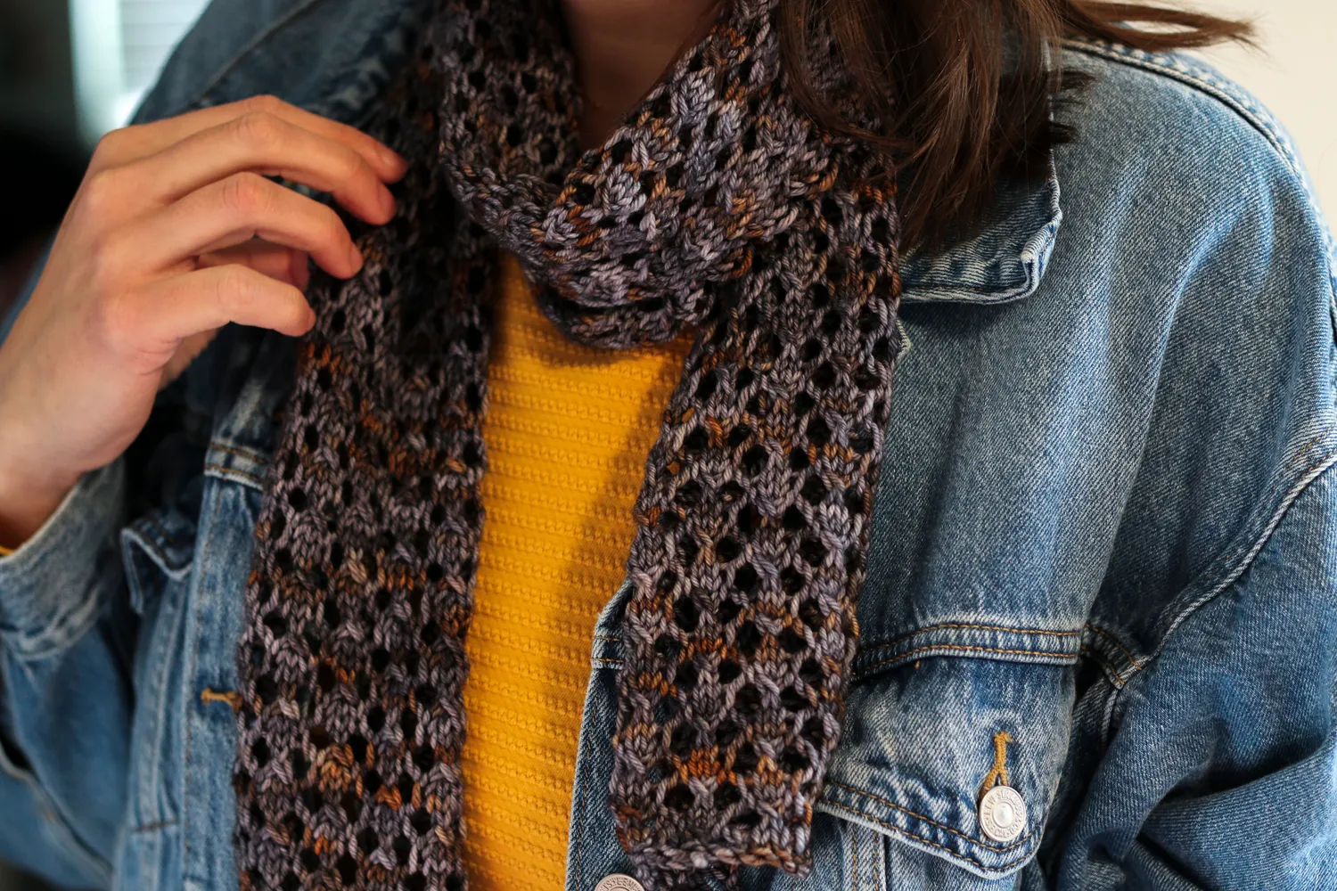 Madelinetosh Desert Dust Scarf Strickanleitung PDF Lace