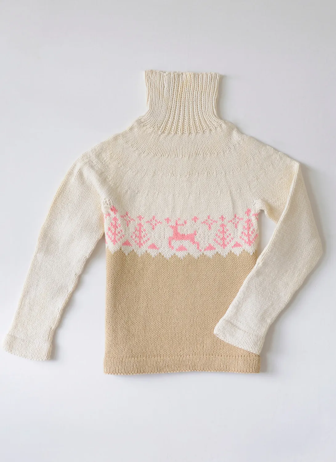Blue Sky Fibers Buck Hill Pullover Strickanleitung Fair Isle