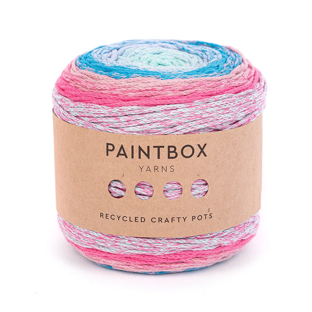 Paintbox Yarns Recycled Crafty Pots Recyclinggarn Granita
