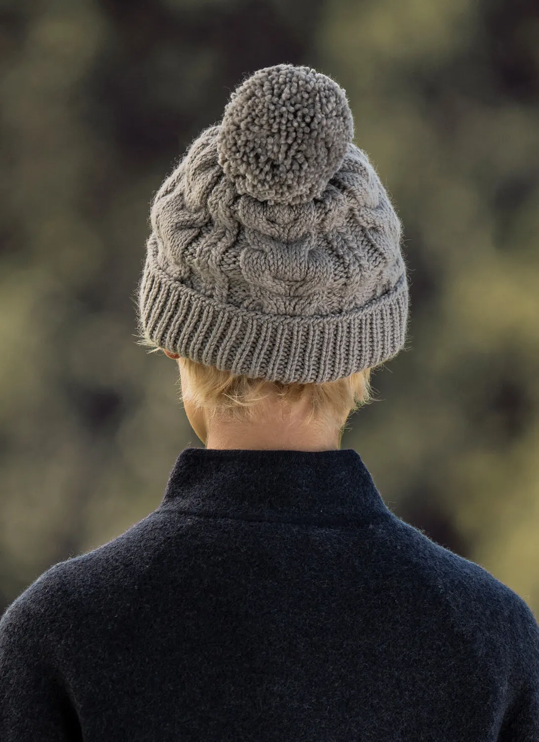 Blue Sky Fibers Duluth Hat Strickanleitung Zopfmütze Nr 202353