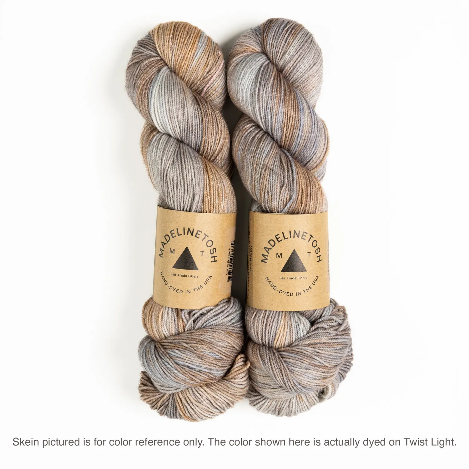 Madelinetosh Tosh Silk Cloud Court and Spark Garn 25g Mohair