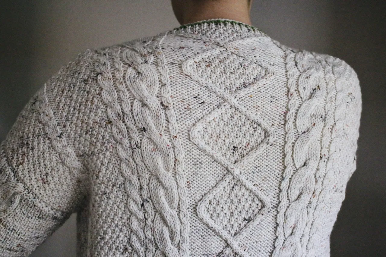 Madelinetosh Folklore Cardigan Strickanleitung PDF DK