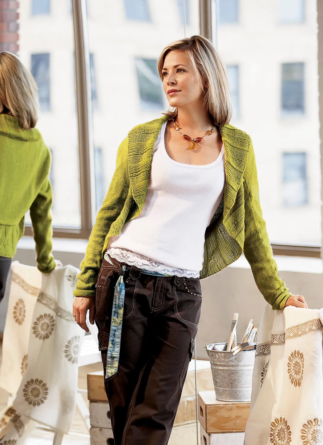 Blue Sky Fibers Silk Shrug SS Strickanleitung Bolero