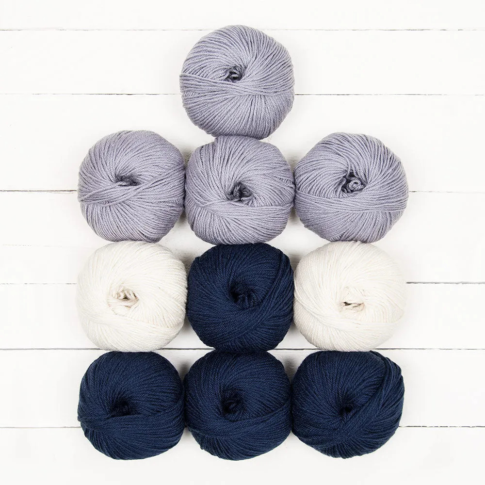 Willow & Lark Ramble DK Wolle 10er Pack Stormy Sea