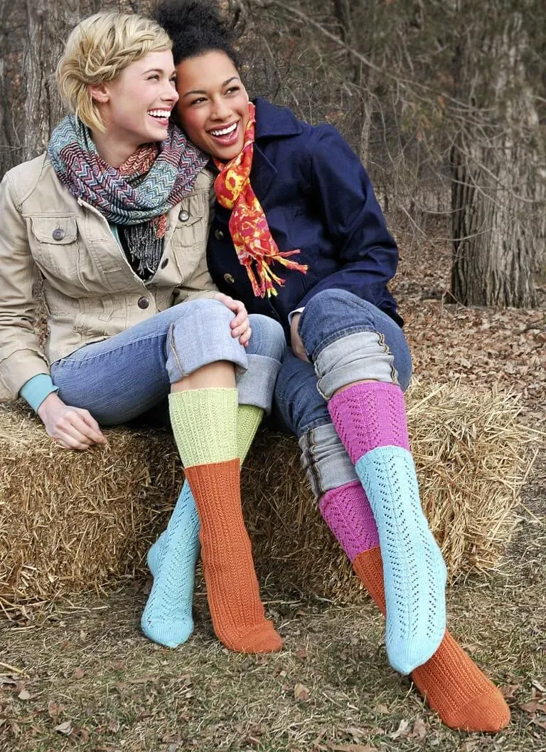 Blue Sky Fibers Two-for-one Socks Sockenanleitung 9806