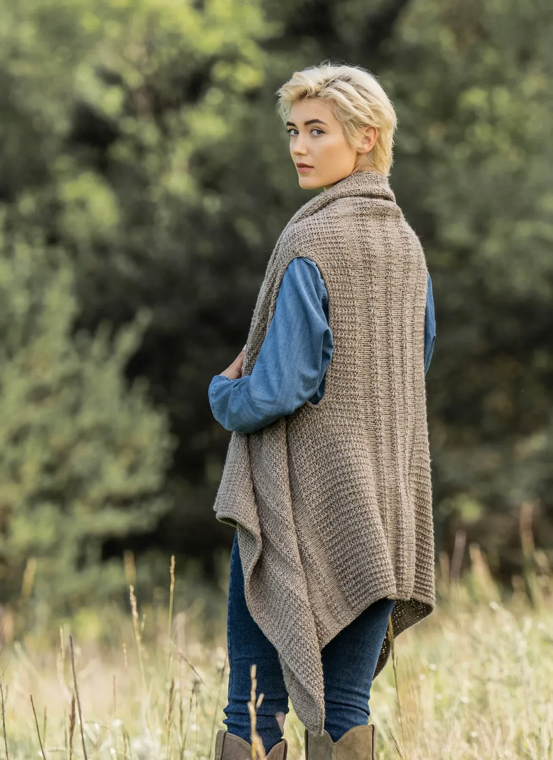 Blue Sky Fibers Maple Grove 202334 Strickanleitung Weste