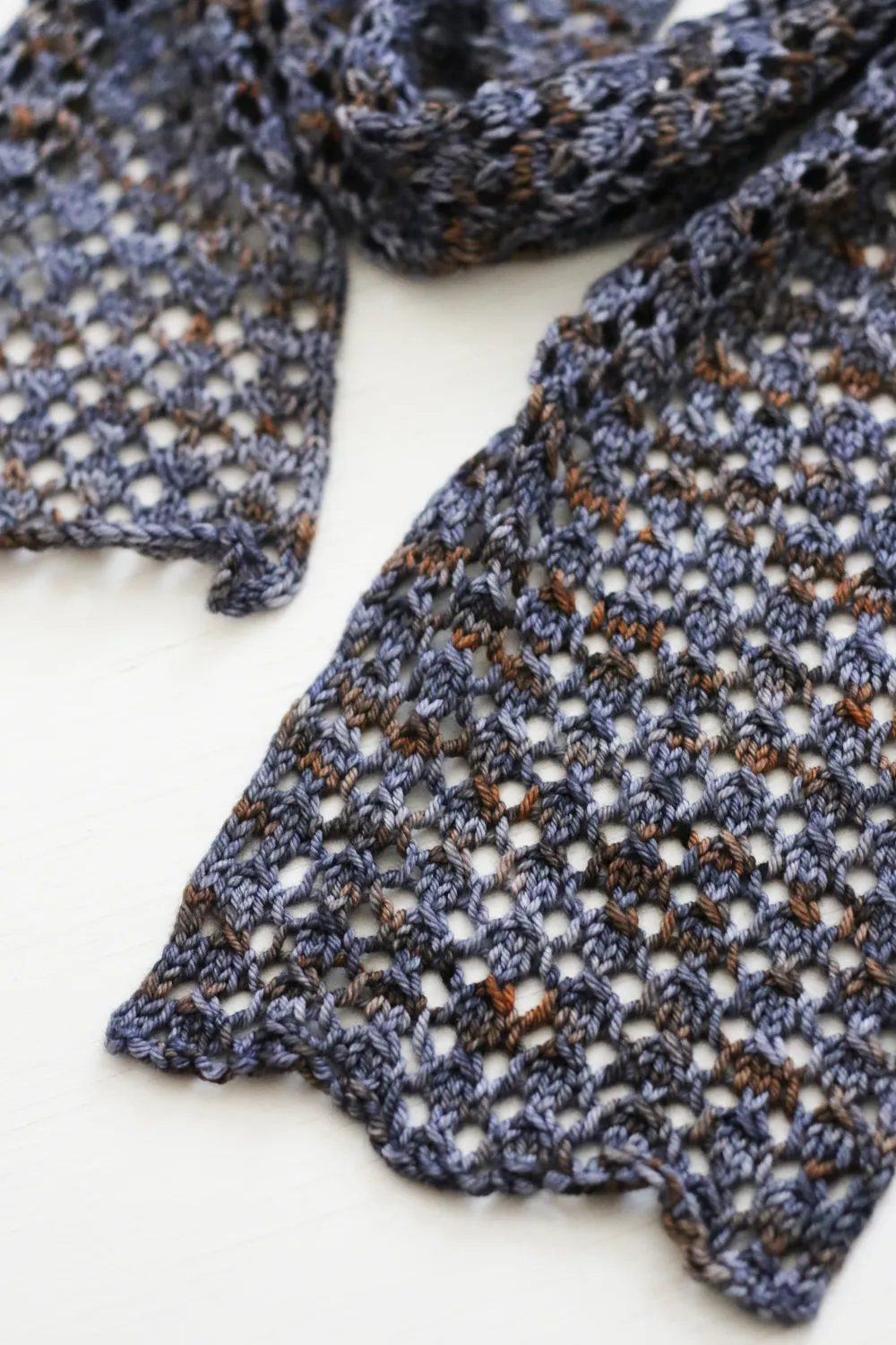 Madelinetosh Desert Dust Scarf Strickanleitung PDF Lace