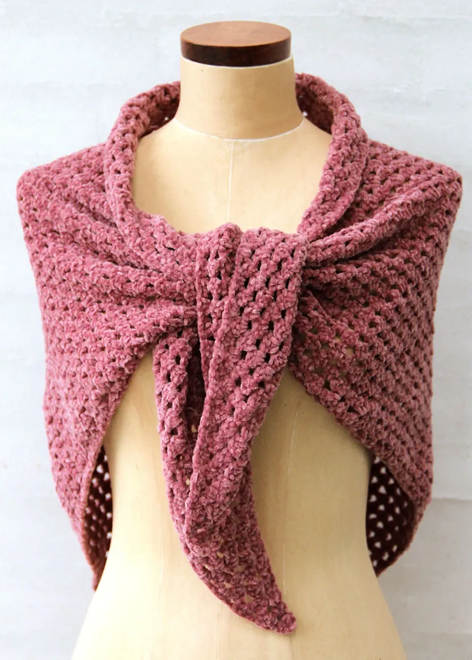 Go Handmade Granny Sjal Bohème Anleitung 70x150
