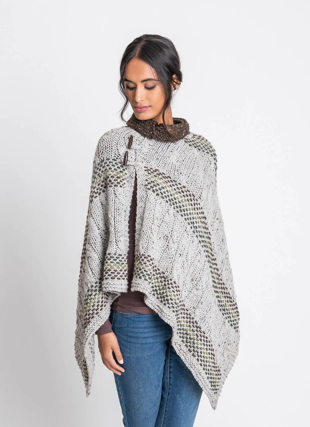 Blue Sky Fibers Stillwater Cape 202326 Strickanleitung Cape